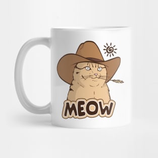 Cat cowboy Mug